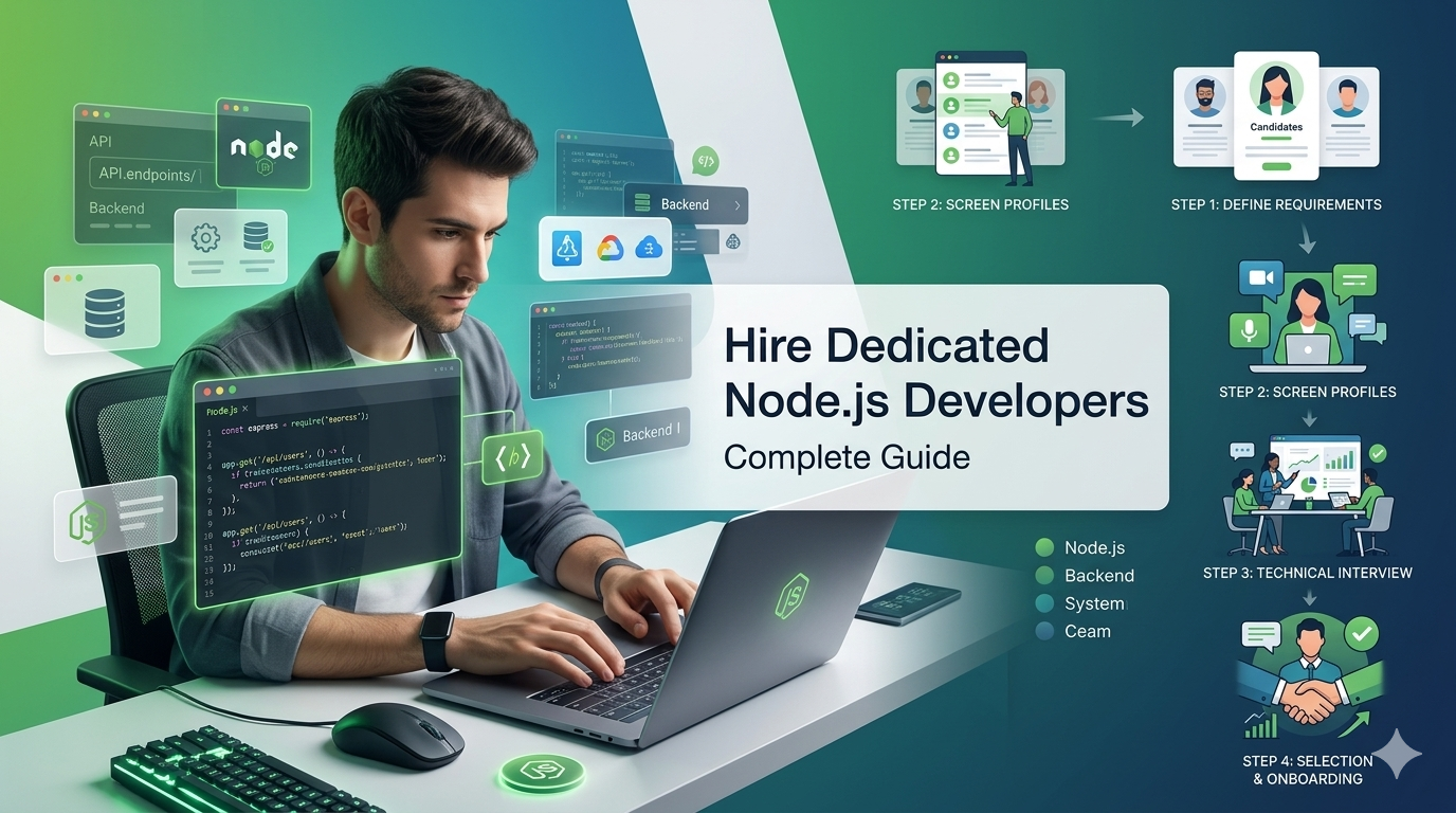 Hire Dedicated Node.js Developers – Complete Guide